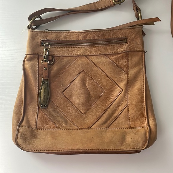 Lucky Brand Handbags - Lucky Brand Leather Cross Body Bag